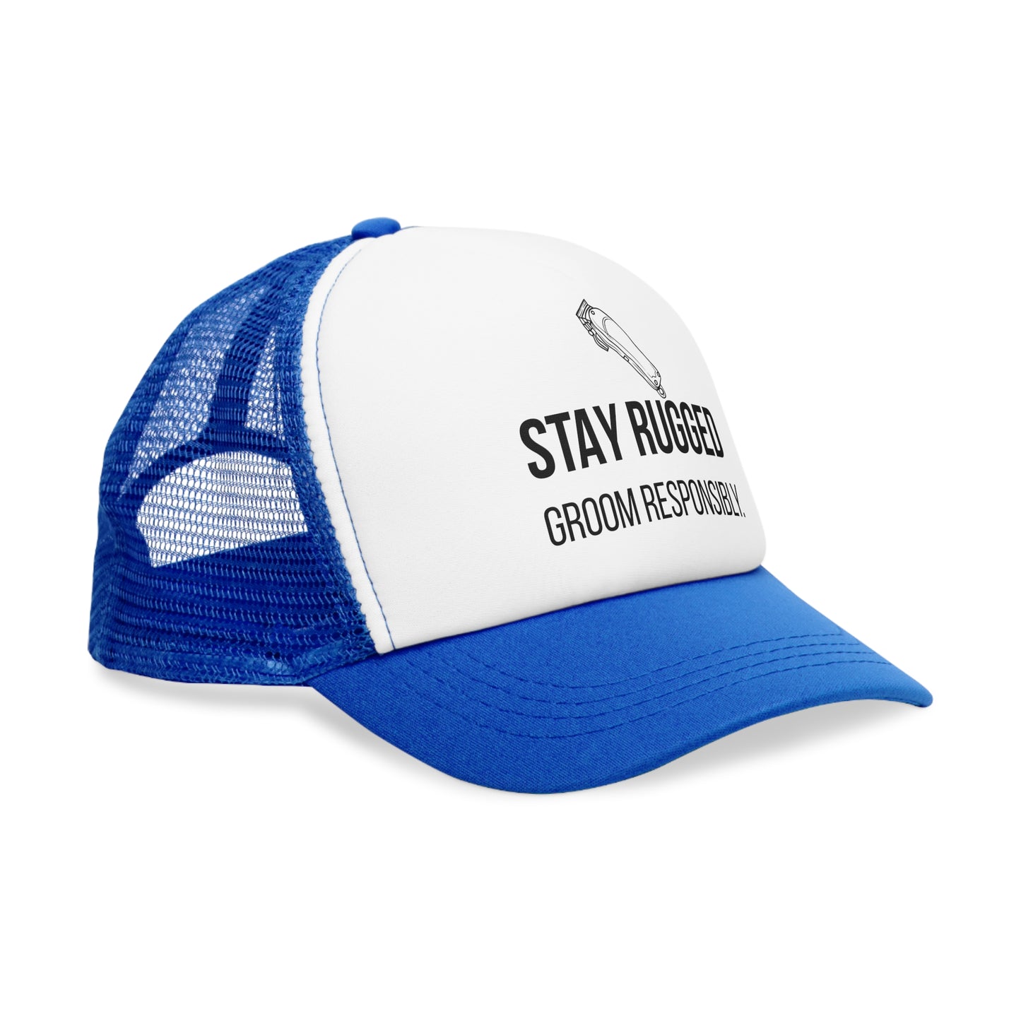 Cappellino Trucker "Stay Rugged" – Stile Urban Grooming