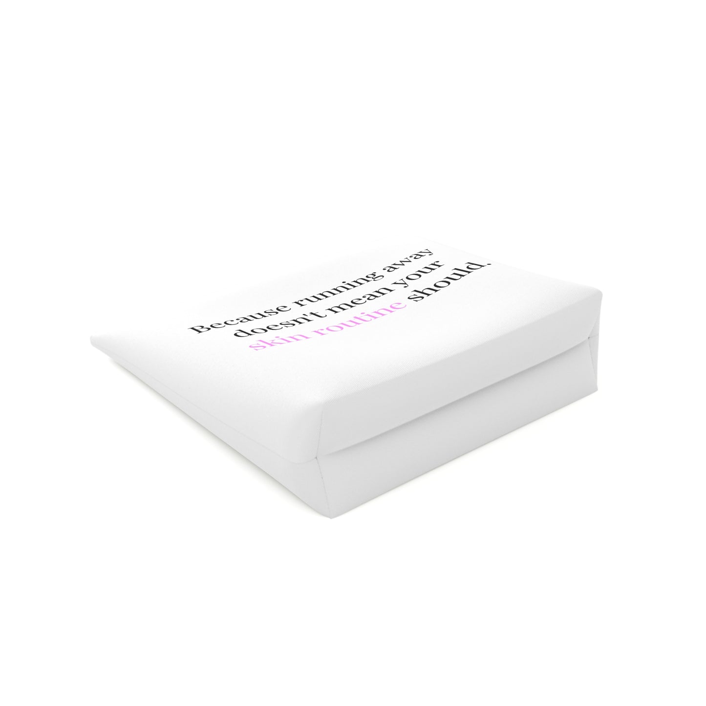 Beauty Bag da Viaggio – "Skin Routine Always First"