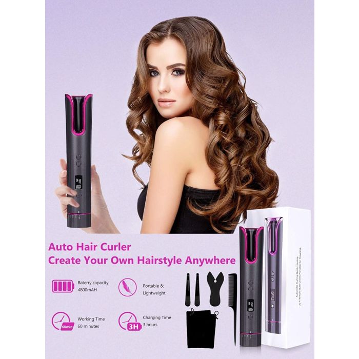 Arricciacapelli Senza Fili MU - Portatile e Multifunzionale