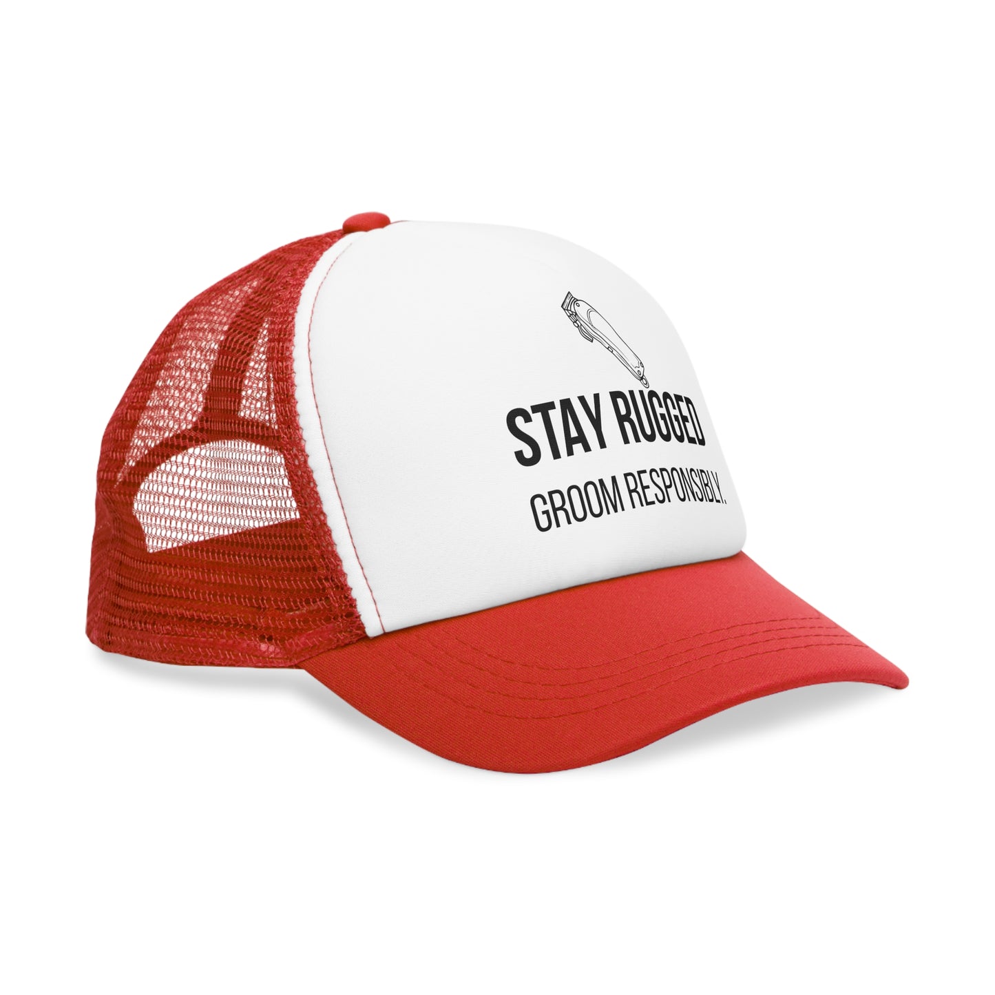 Cappellino Trucker "Stay Rugged" – Stile Urban Grooming