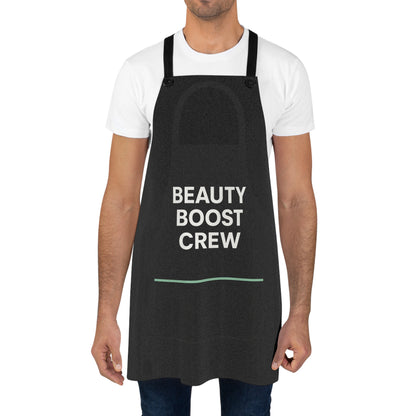 Stylist Apron “Beauty Boost Crew” – Grembiule idrorepellente unisex